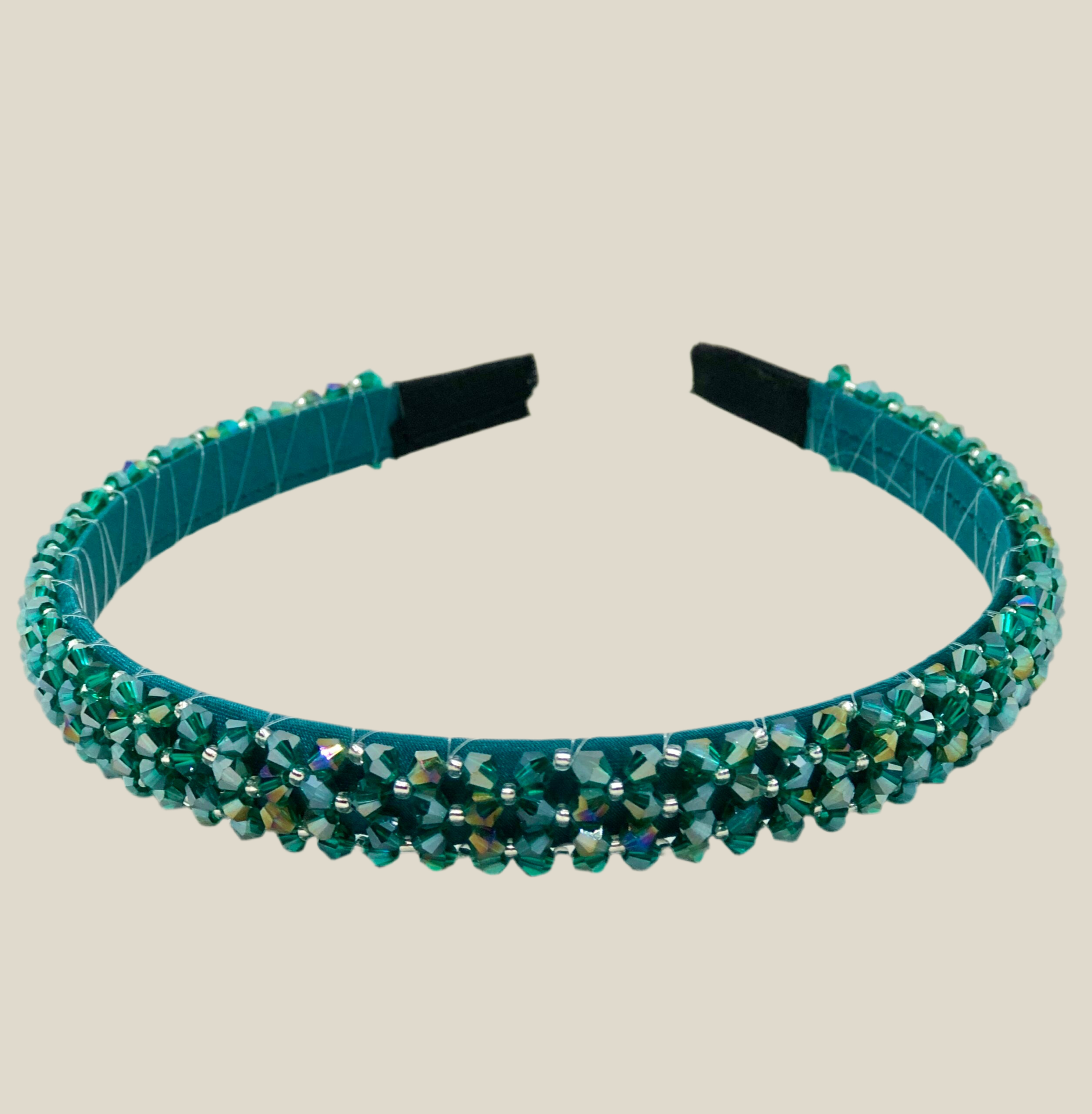 Diadema Banus verde esmeralda