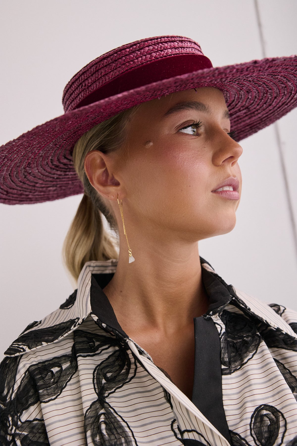 Canotier Lola black