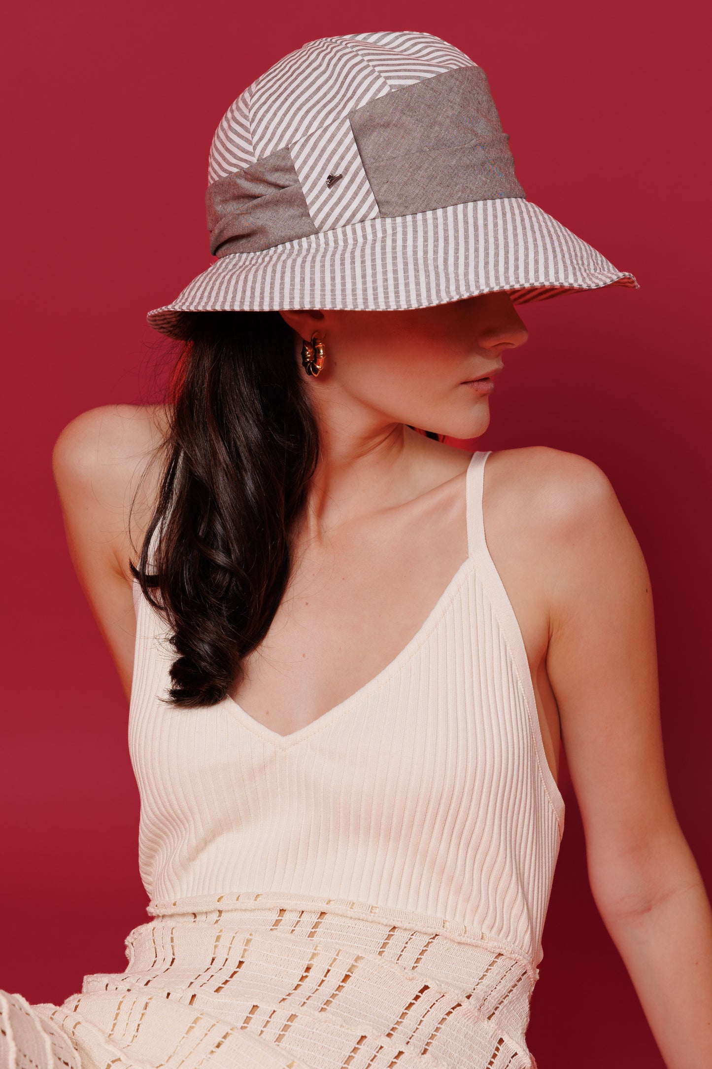 Miniori striped hat