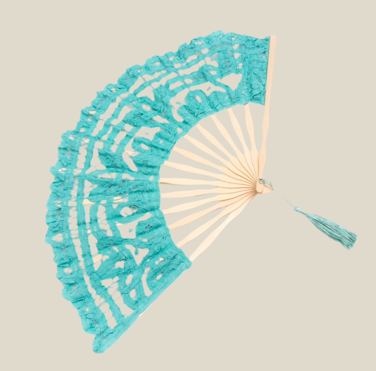 Abanico aguamarina