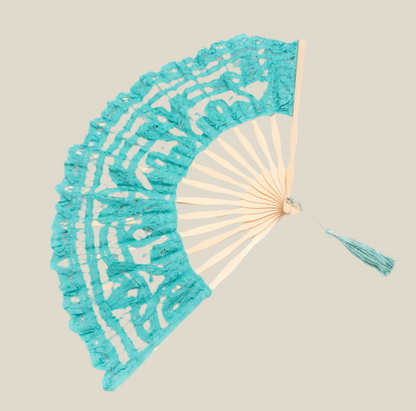 Abanico aguamarina