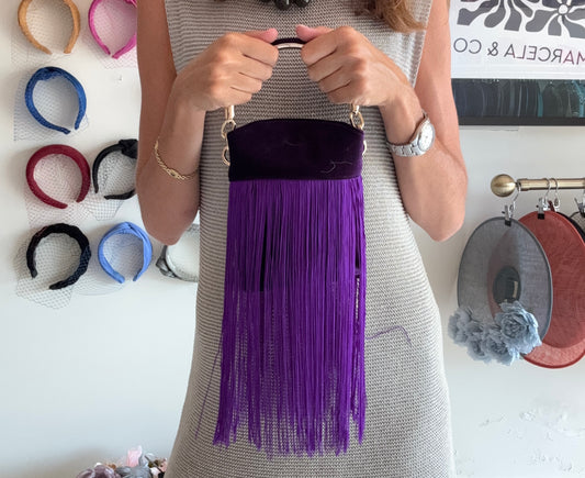 Bolso Charlestone morado