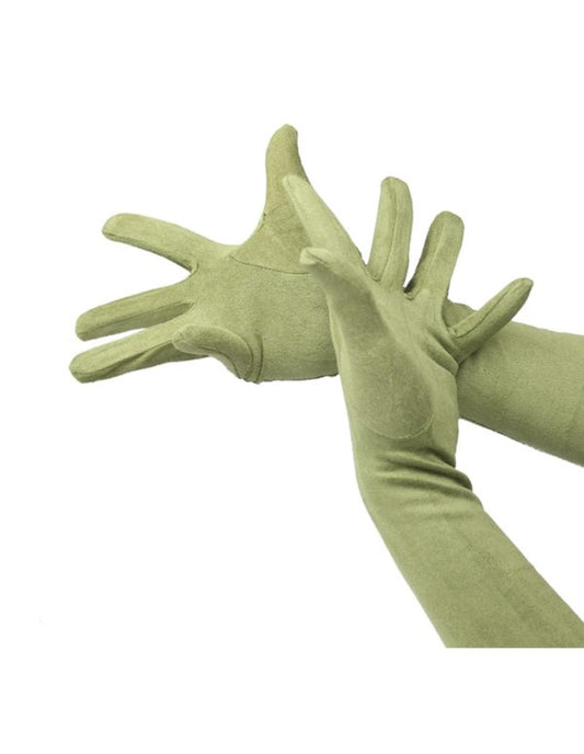 Lime gloves