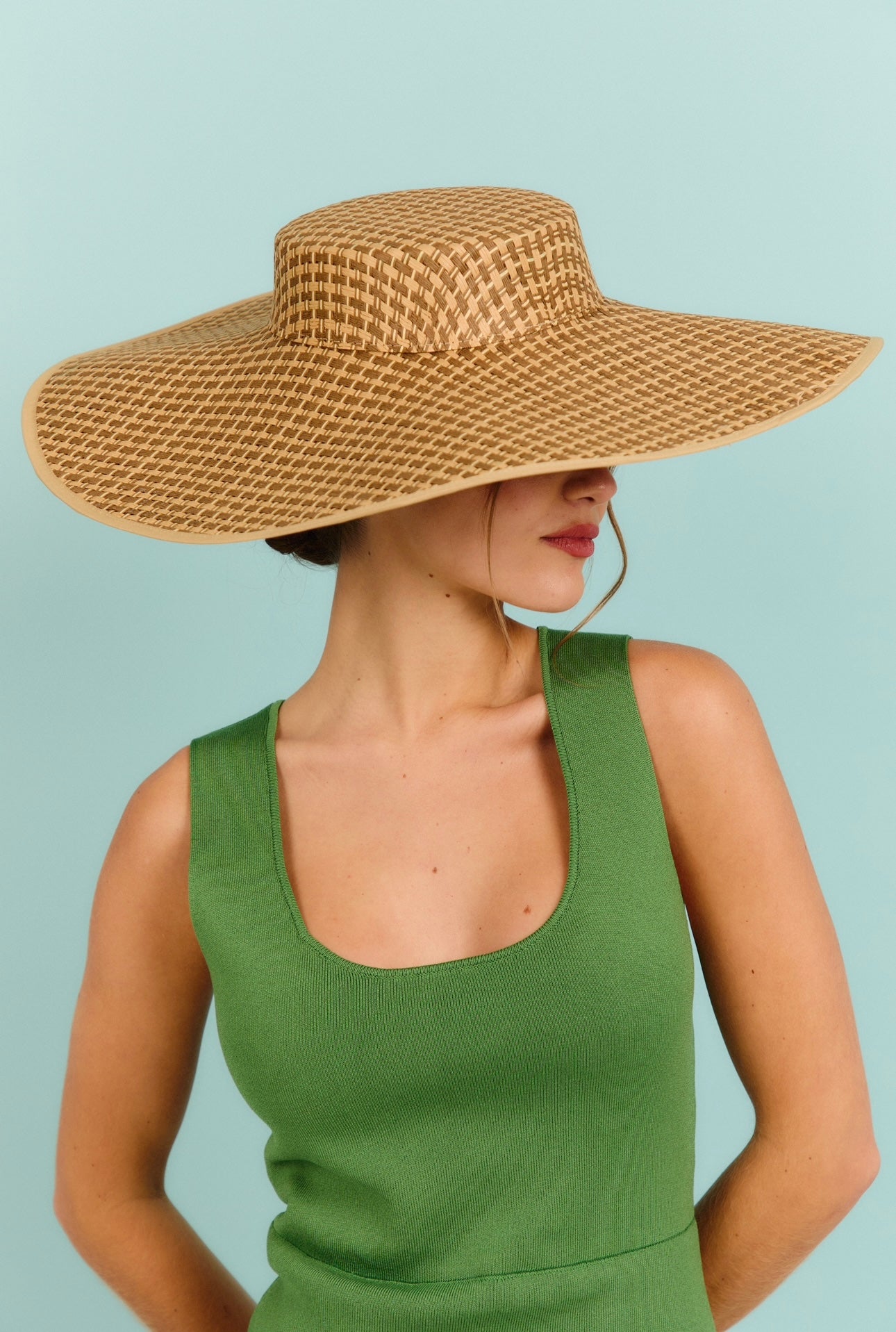 Pamela Amazona Beige y Marrón