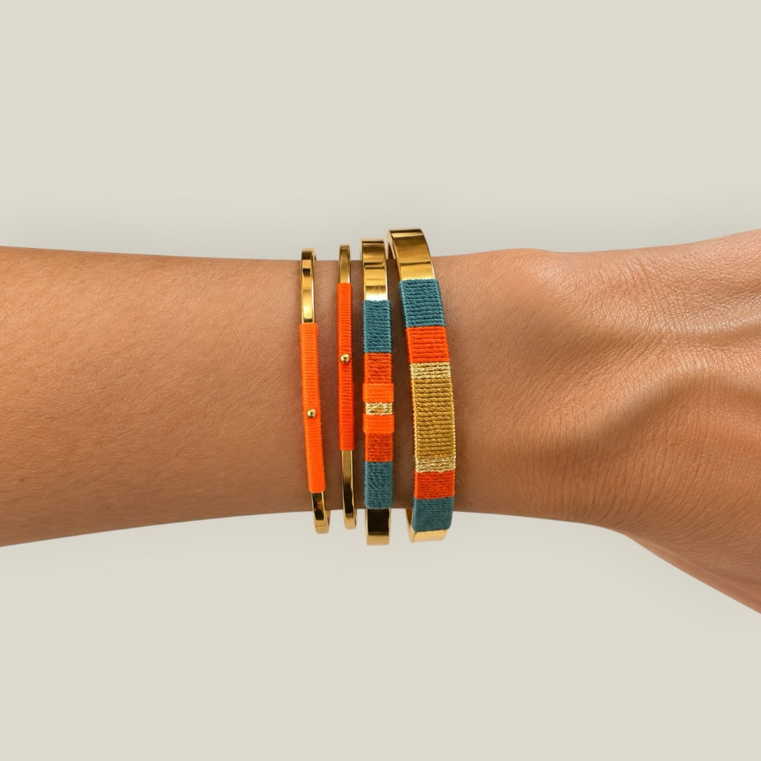 Bracelet Kapim Medium bleu Klein