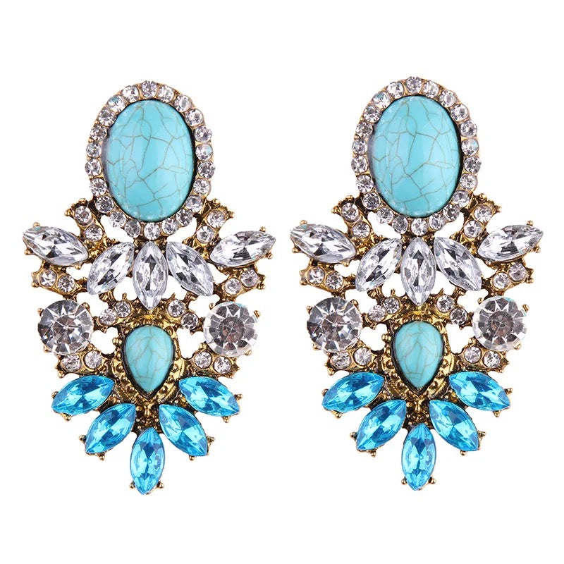 Elviria blue earrings