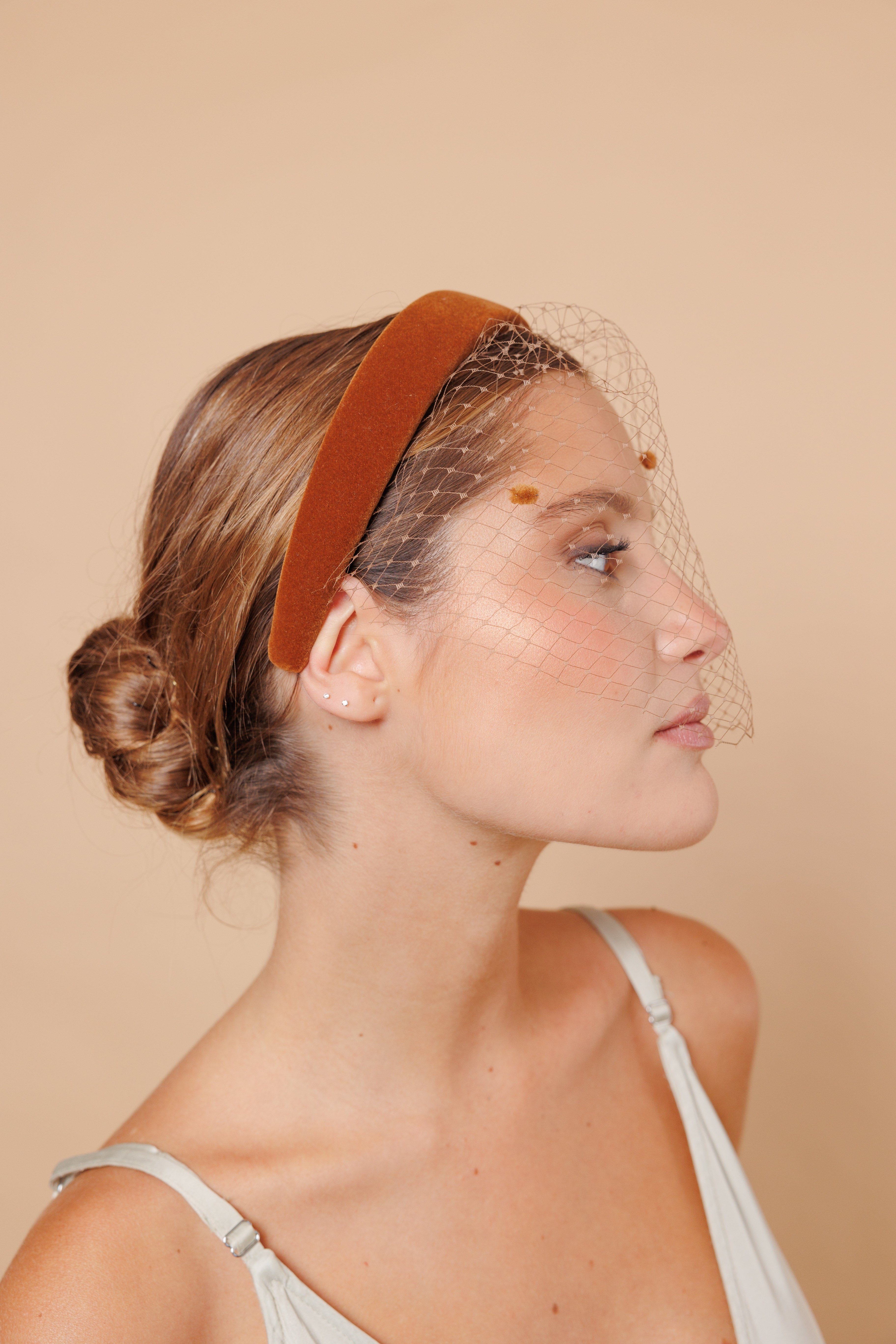 Diadema Piedra terracota