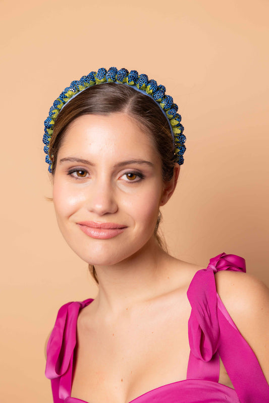 Blue Mora Headband