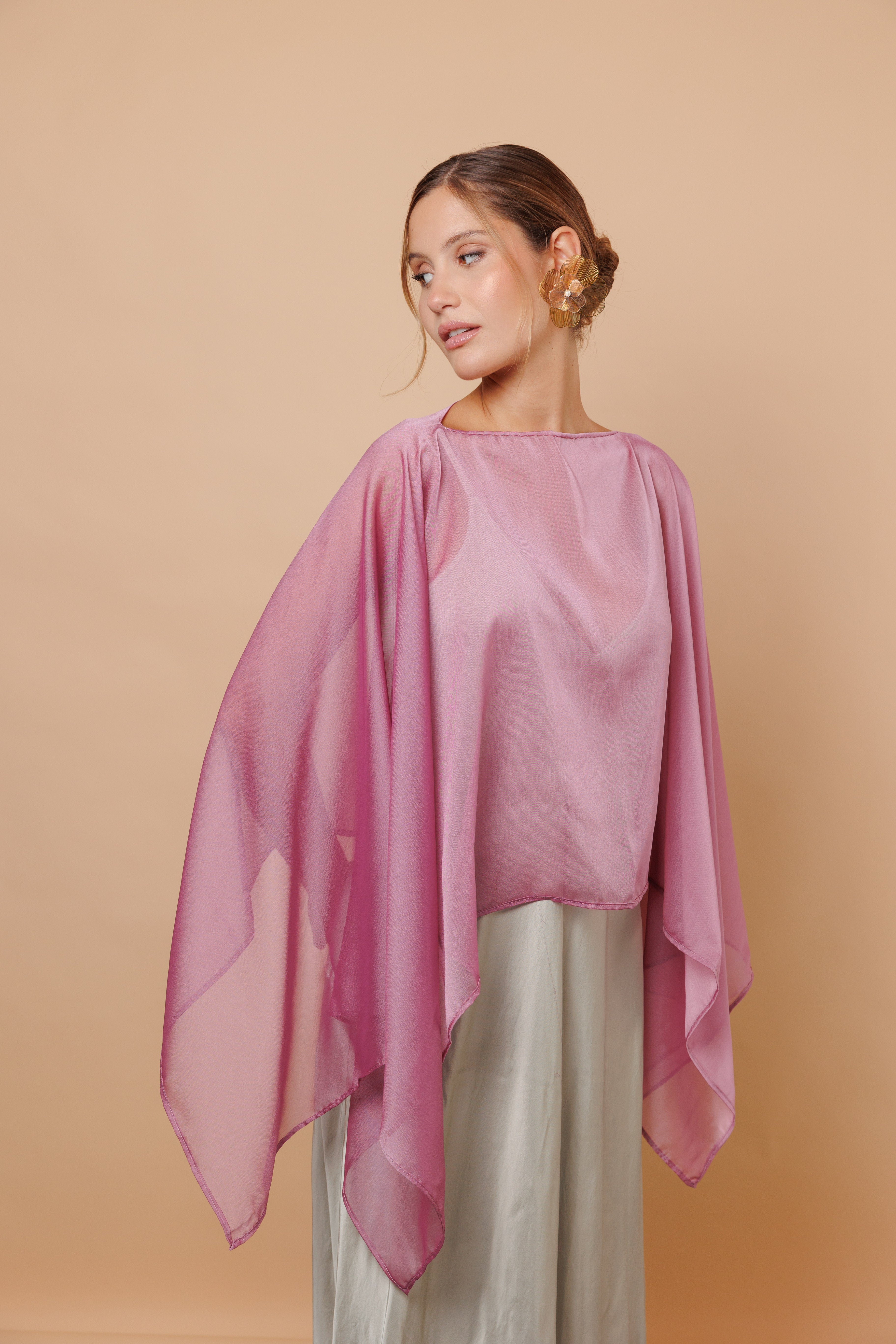 Capa seda Rosa