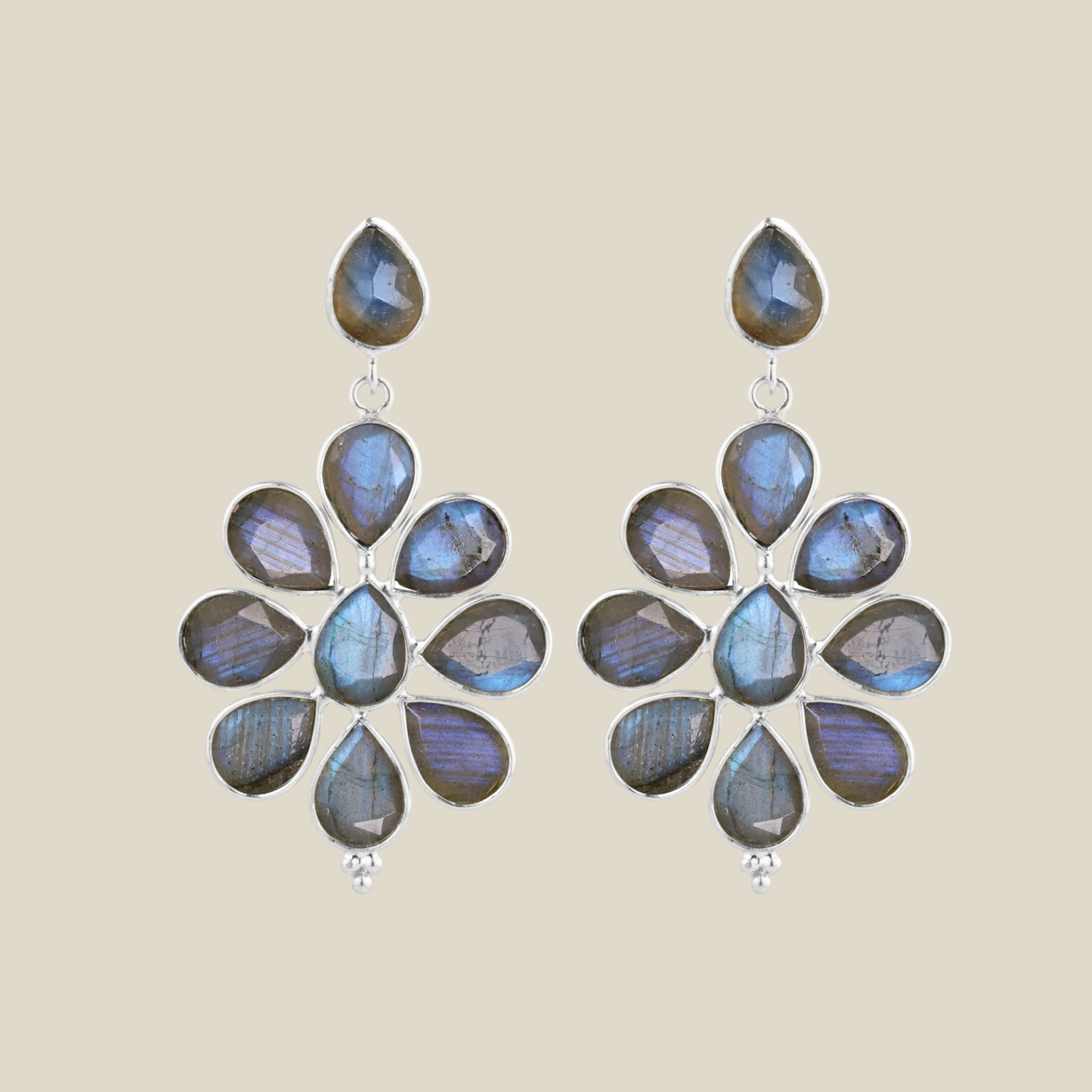 Pendientes Alhambra azules