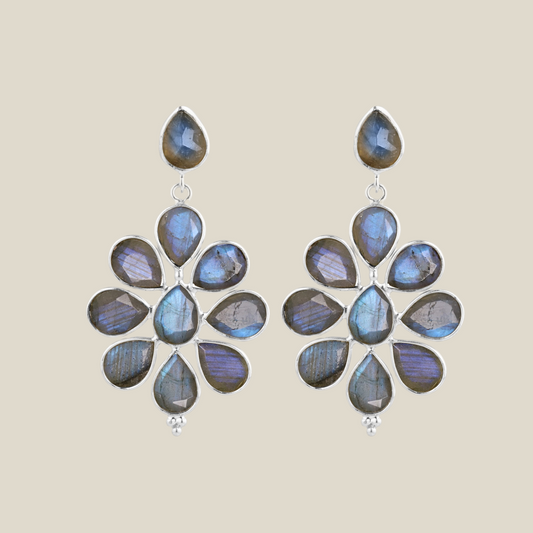 Pendientes Alhambra azules