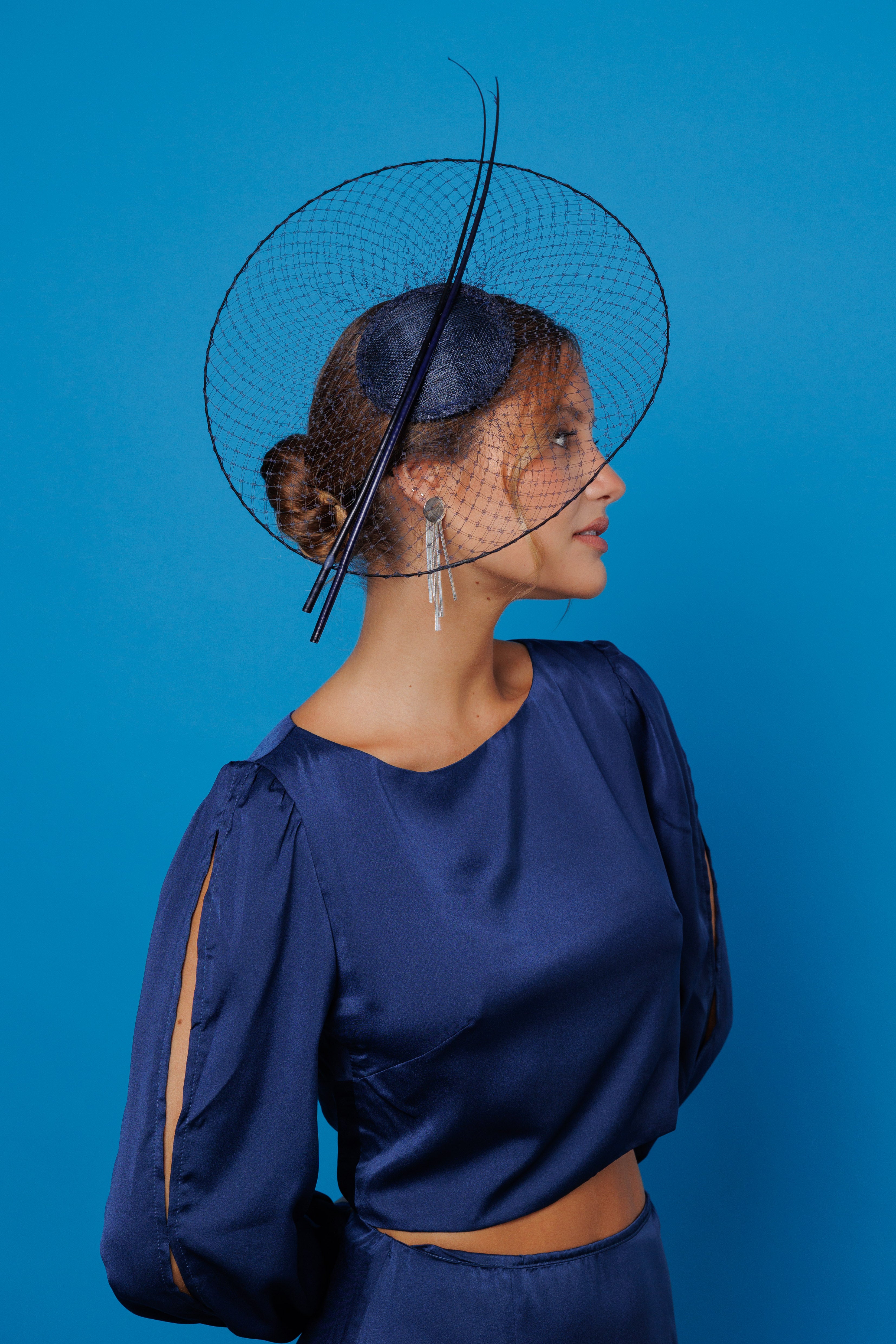 Tocado Fausta Marino con raquis