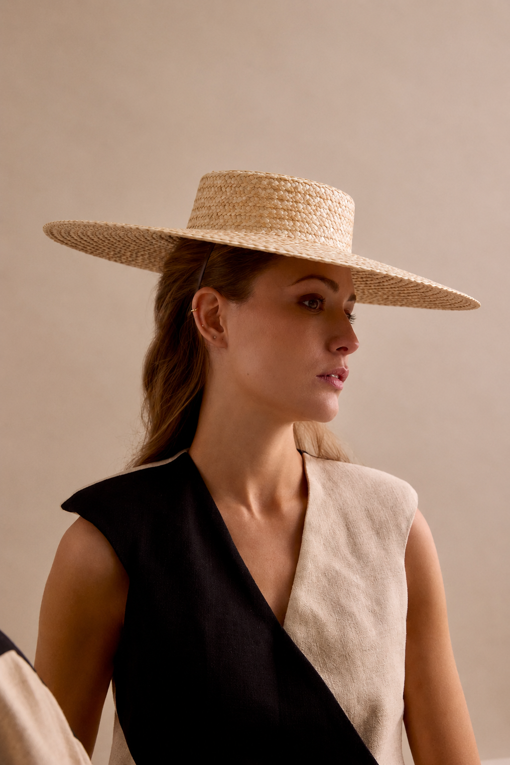 Canotier Estribo beige
