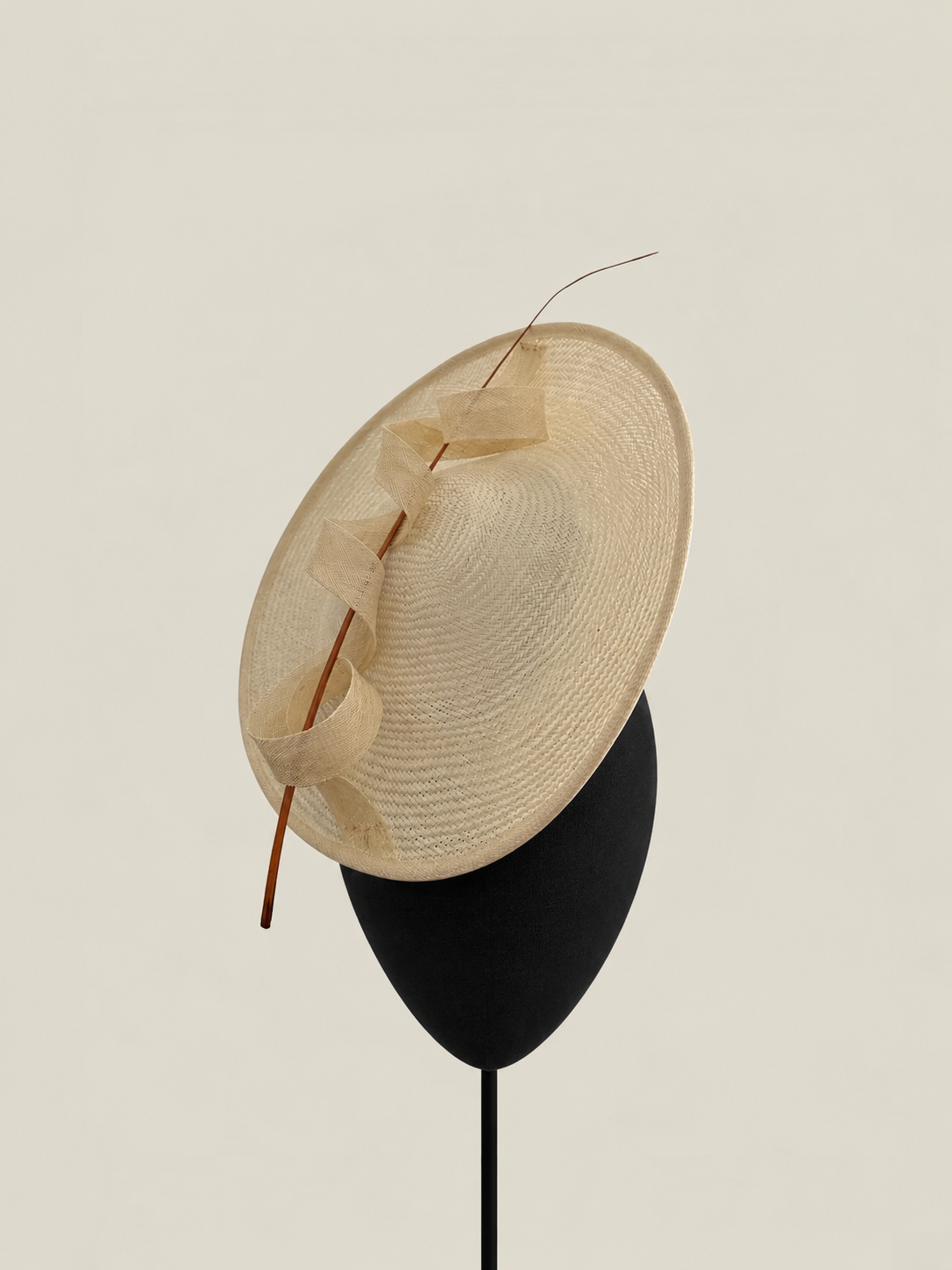 Tocado Bucle beige