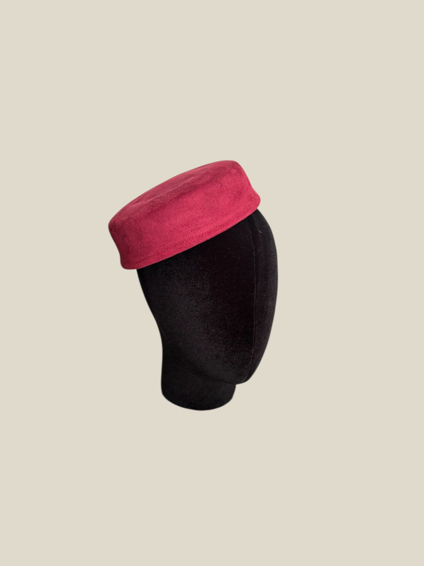 Tocado Casquete Bernadette vino