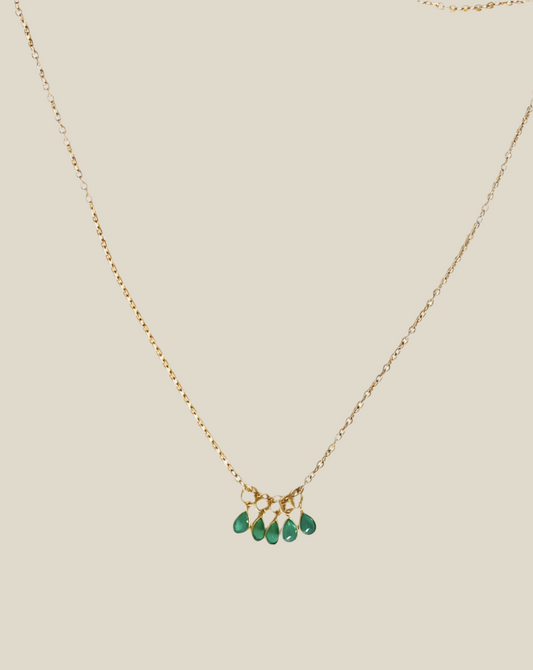 Colgante Cinquillo verde