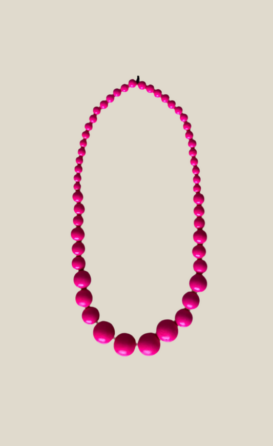 Collar África fucsia
