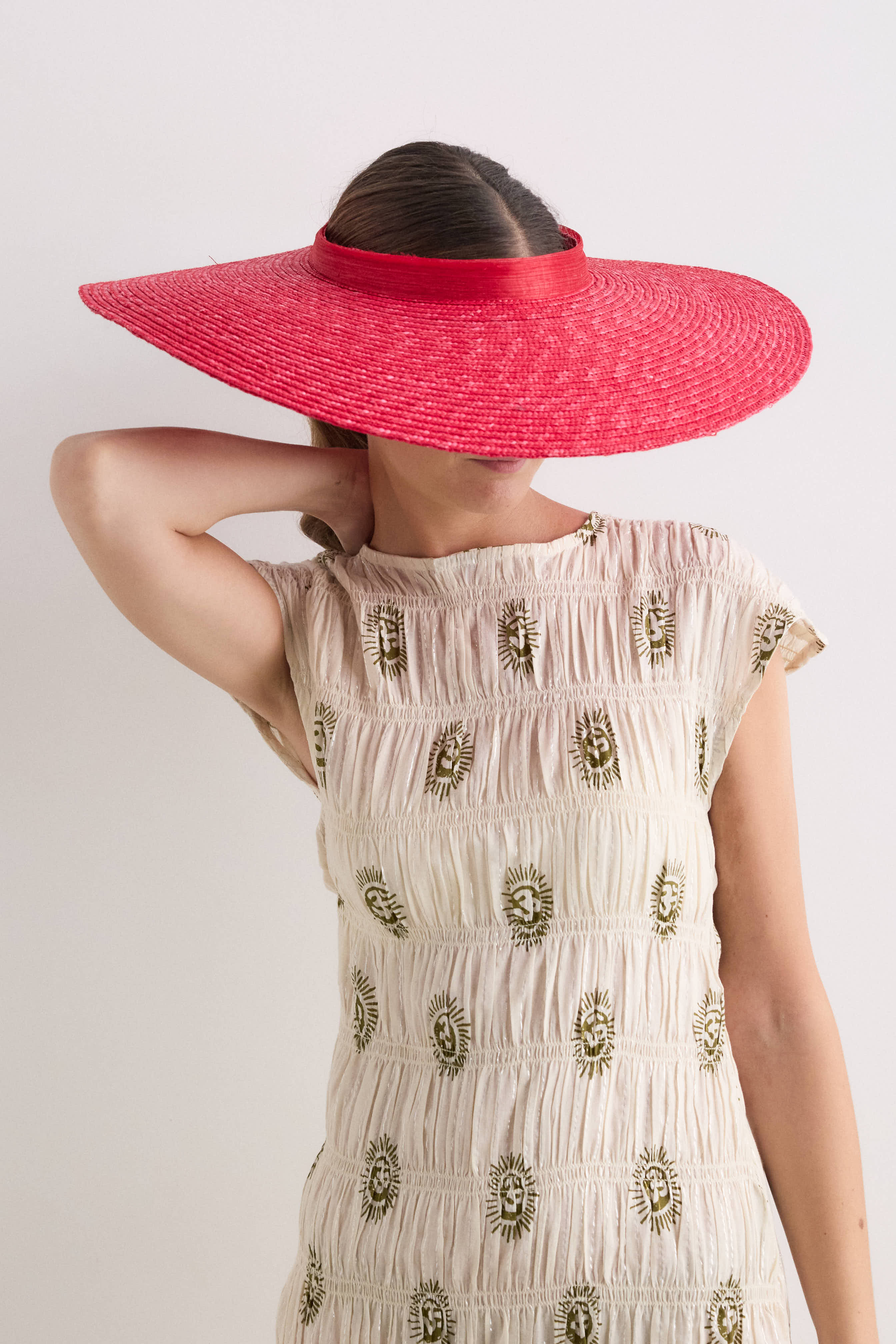 Sombrero Ala rojo