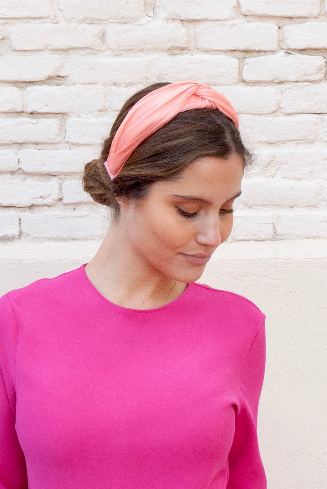 Diadema Baronesa salmón