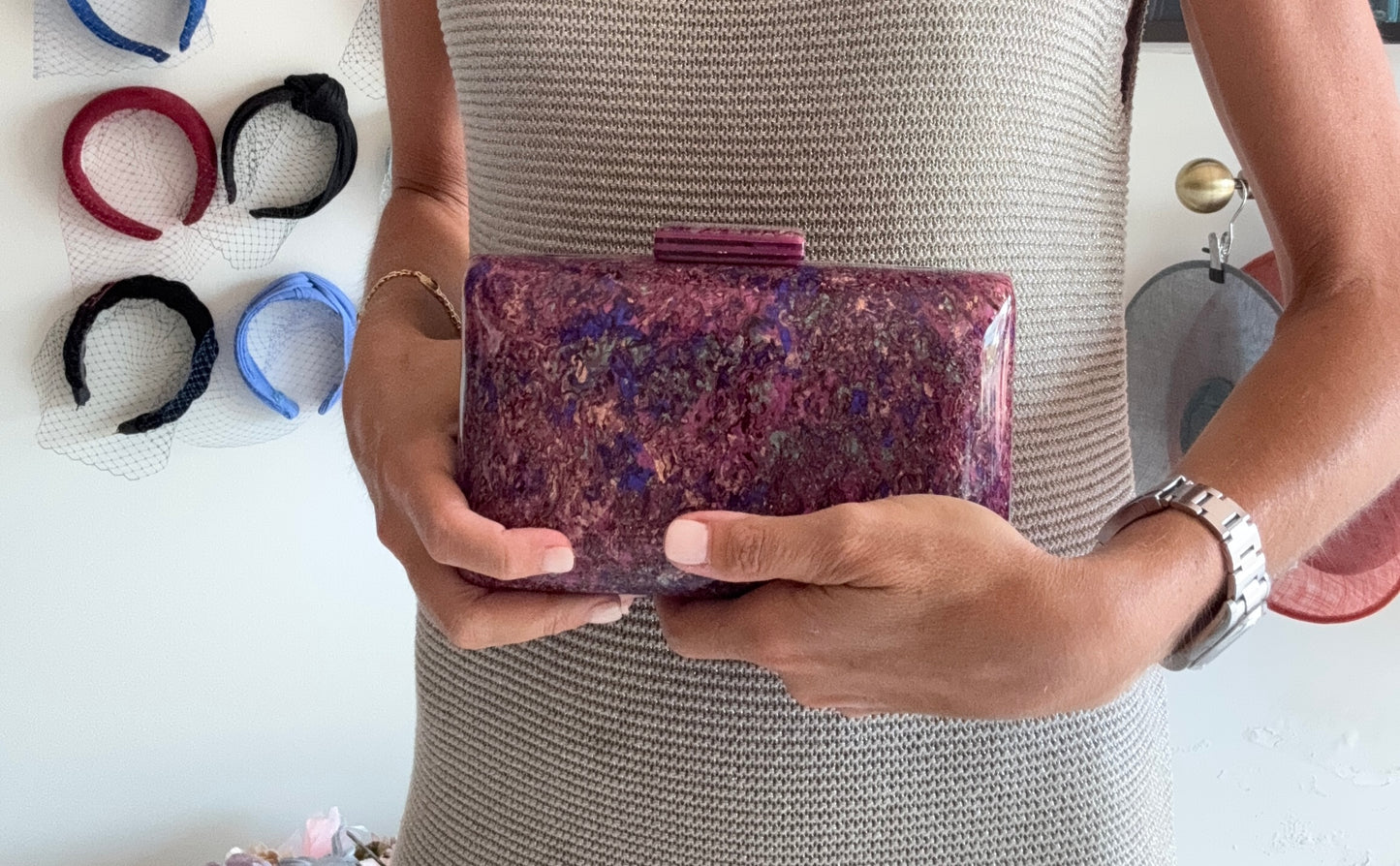 Bolso Jelly buganvilla