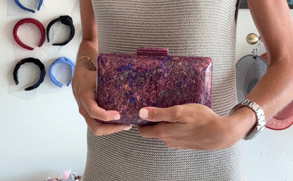 Bolso Jelly buganvilla