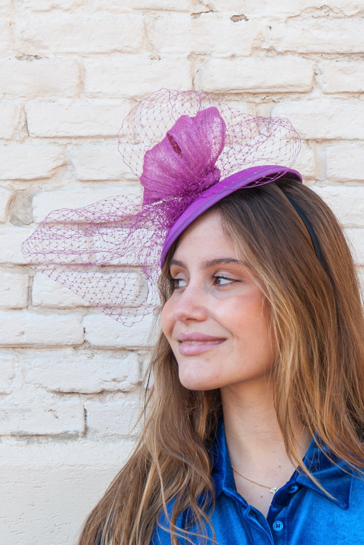 Tocado Gilma buganvilla