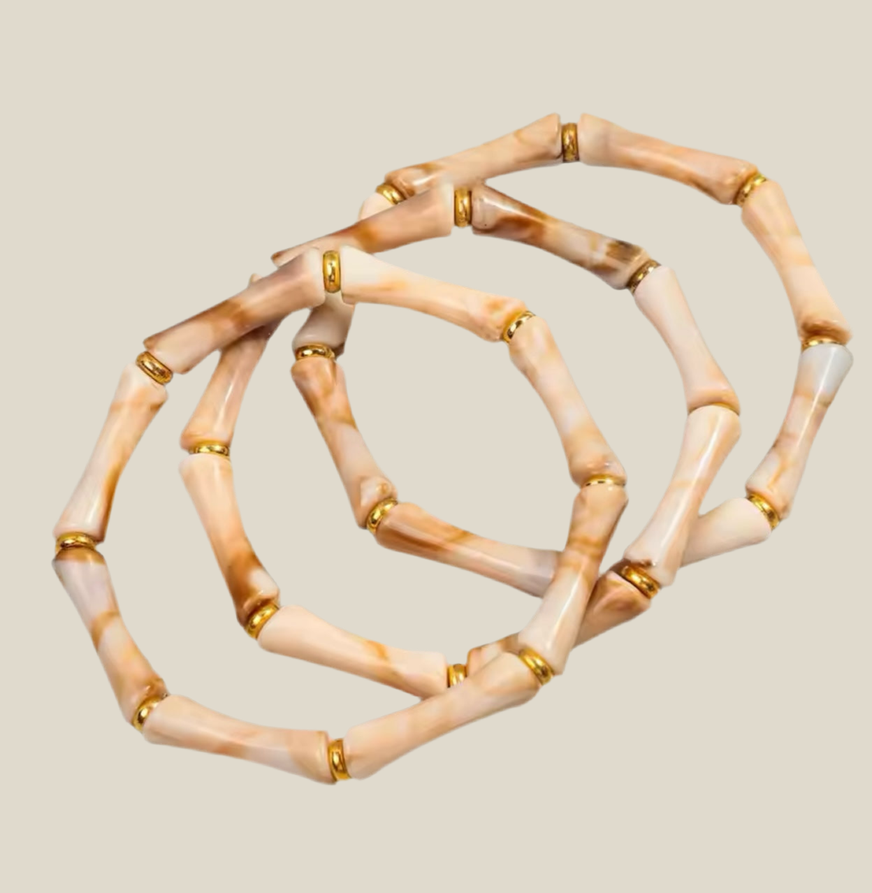 Pulsera Puzzle natural