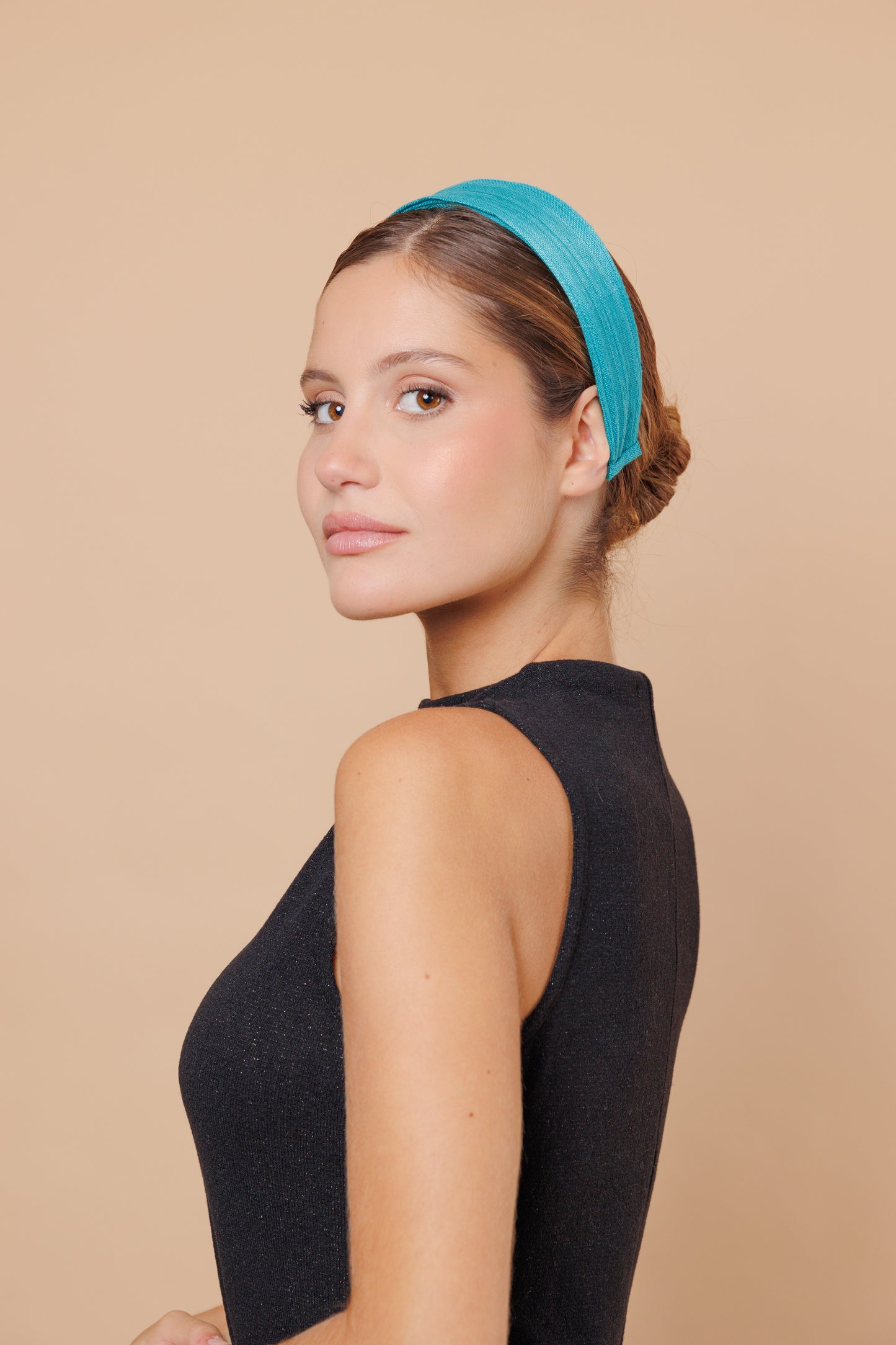 Elisenda blue duchess headband