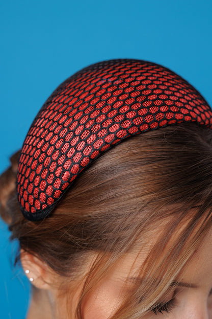 Diadema Oxford roja