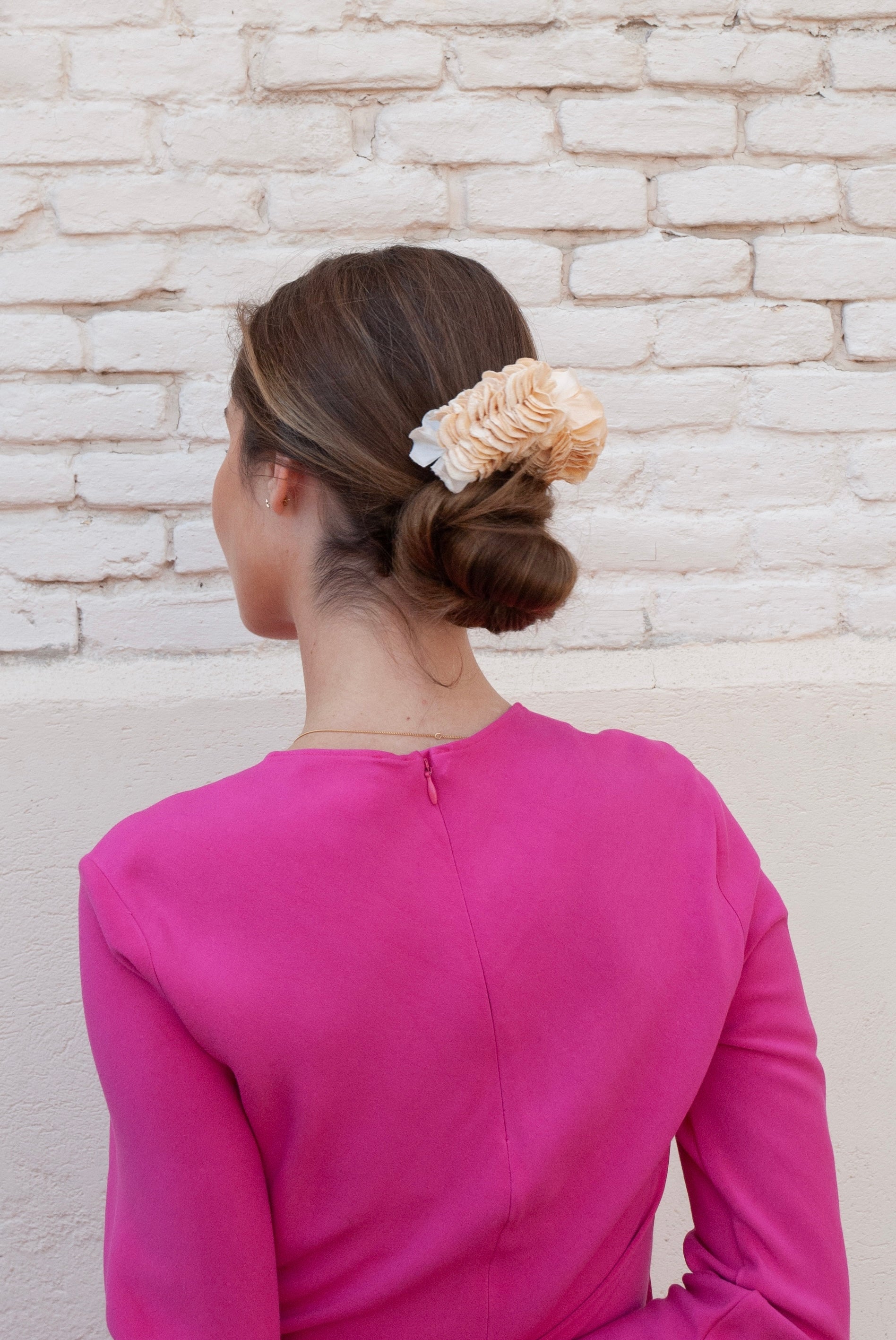 Tocado Hortensias Amarillo