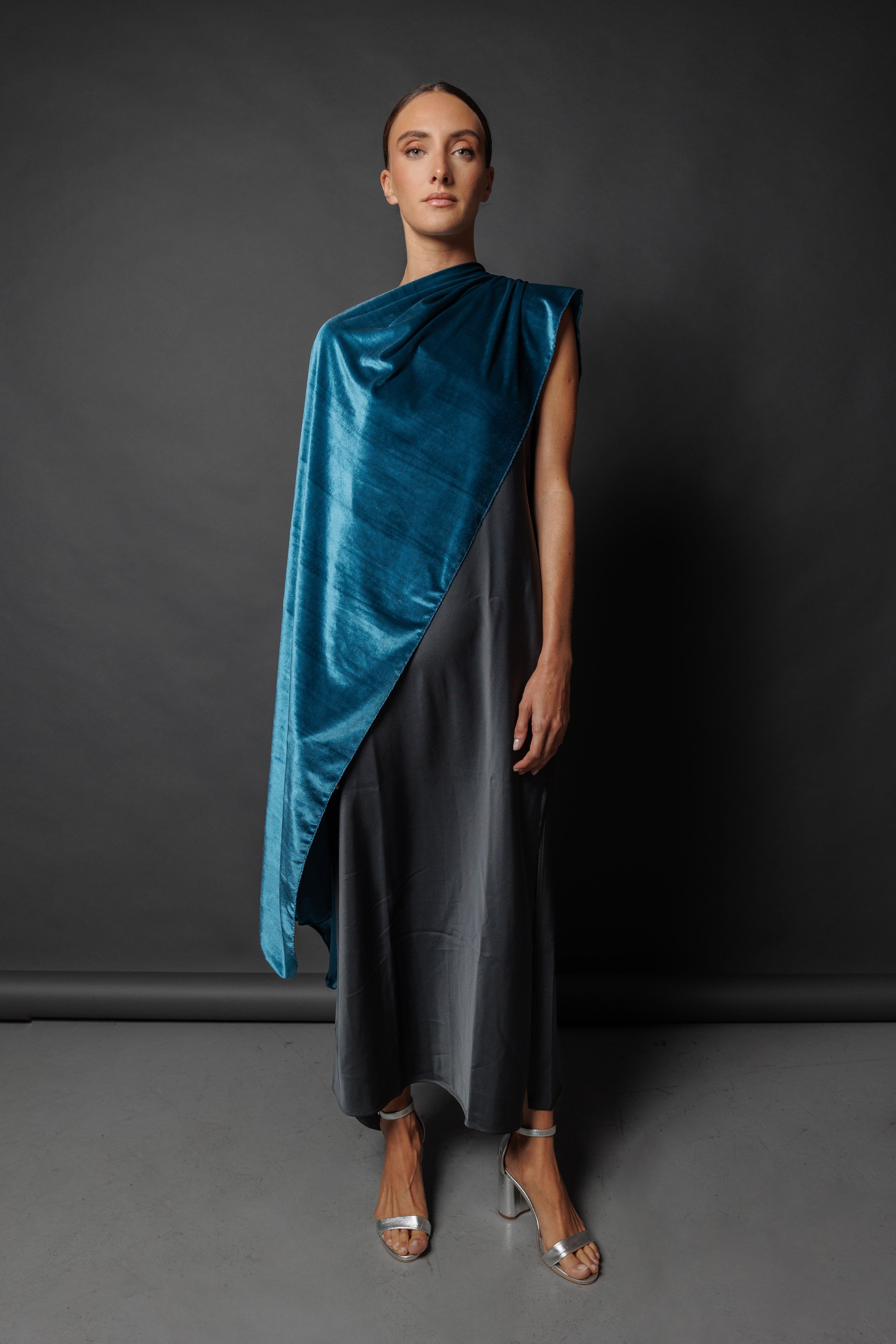 Capa de terciopelo Petróleo