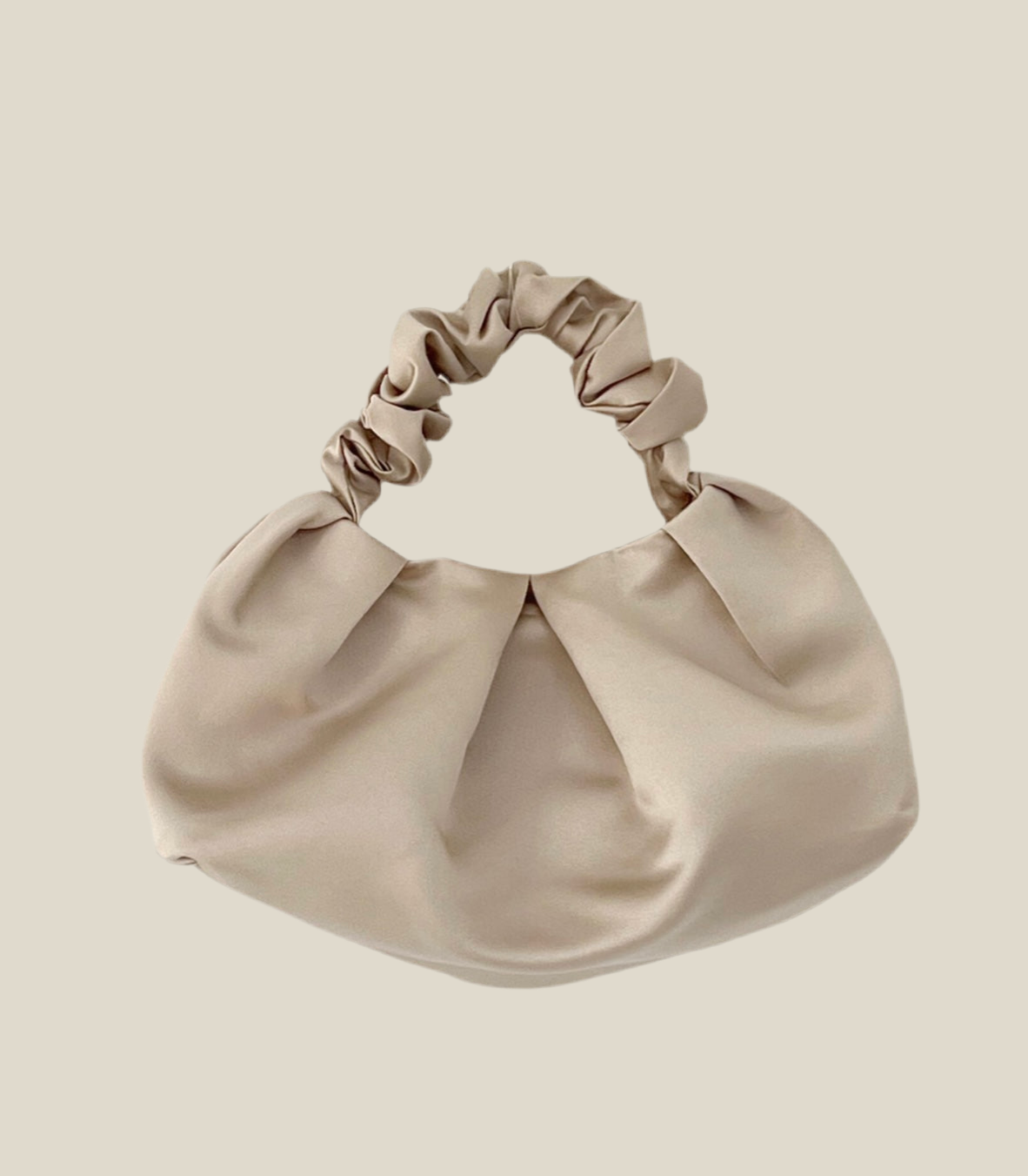 Bolso Plié beige