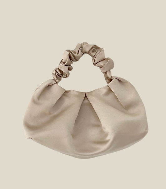Bolso Plié beige