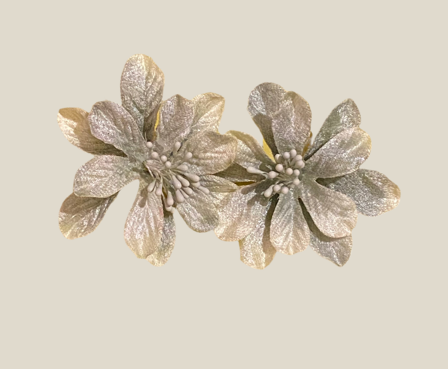 Pendientes Corola verde