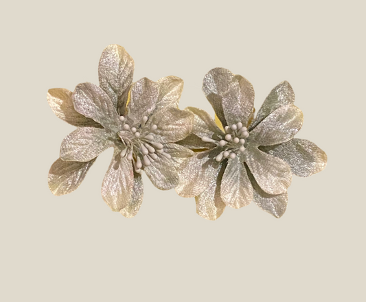 Pendientes Corola verde