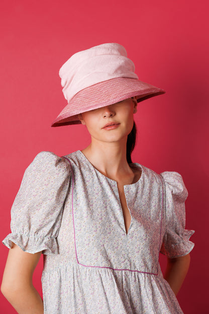 Pink Geraldine hat