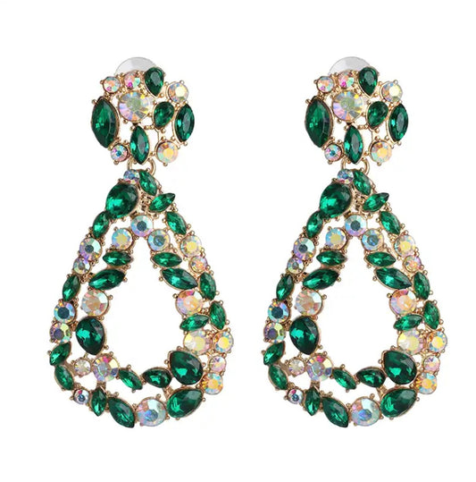 Marbella green earrings