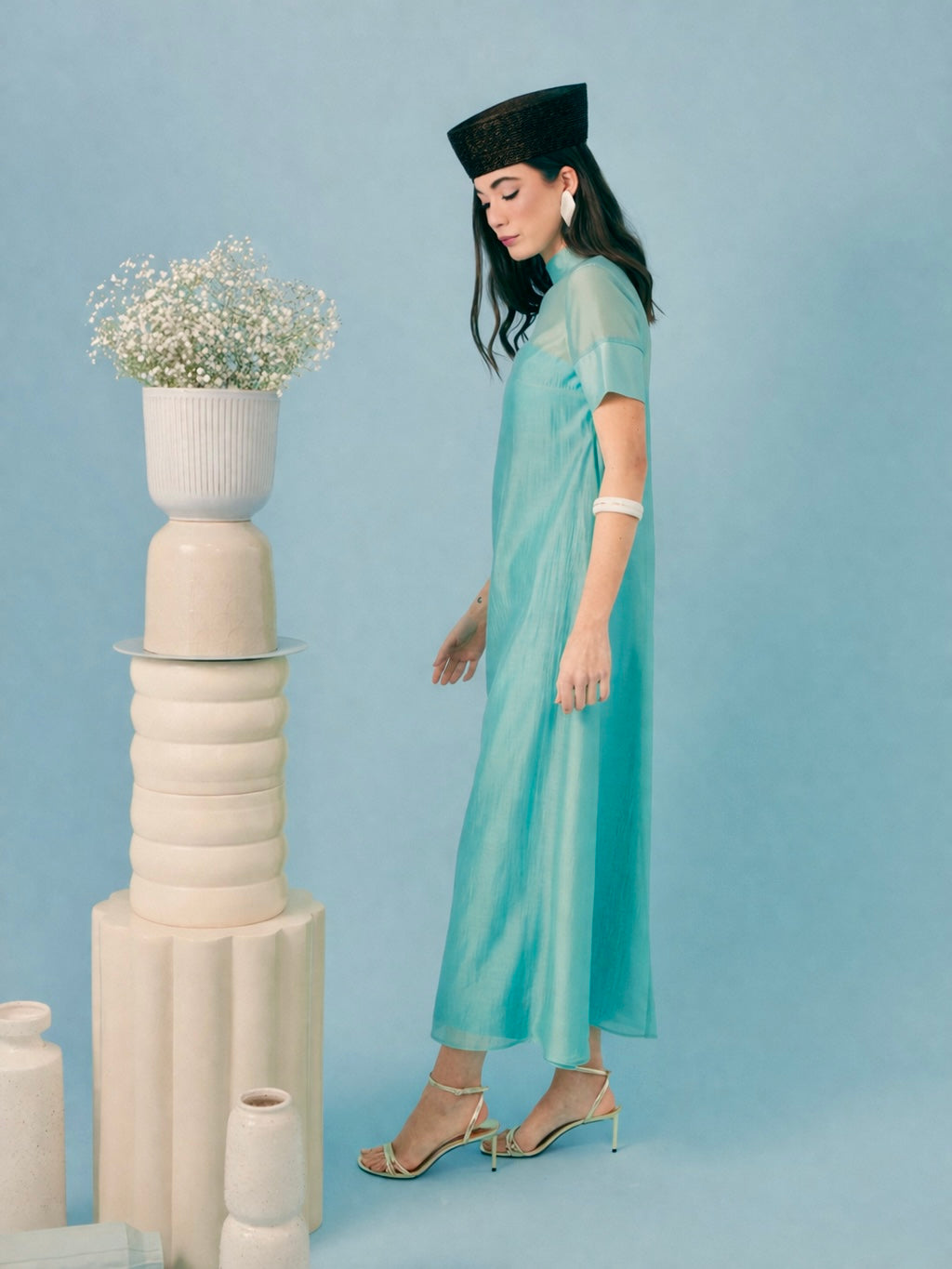 Casquete Celine negro