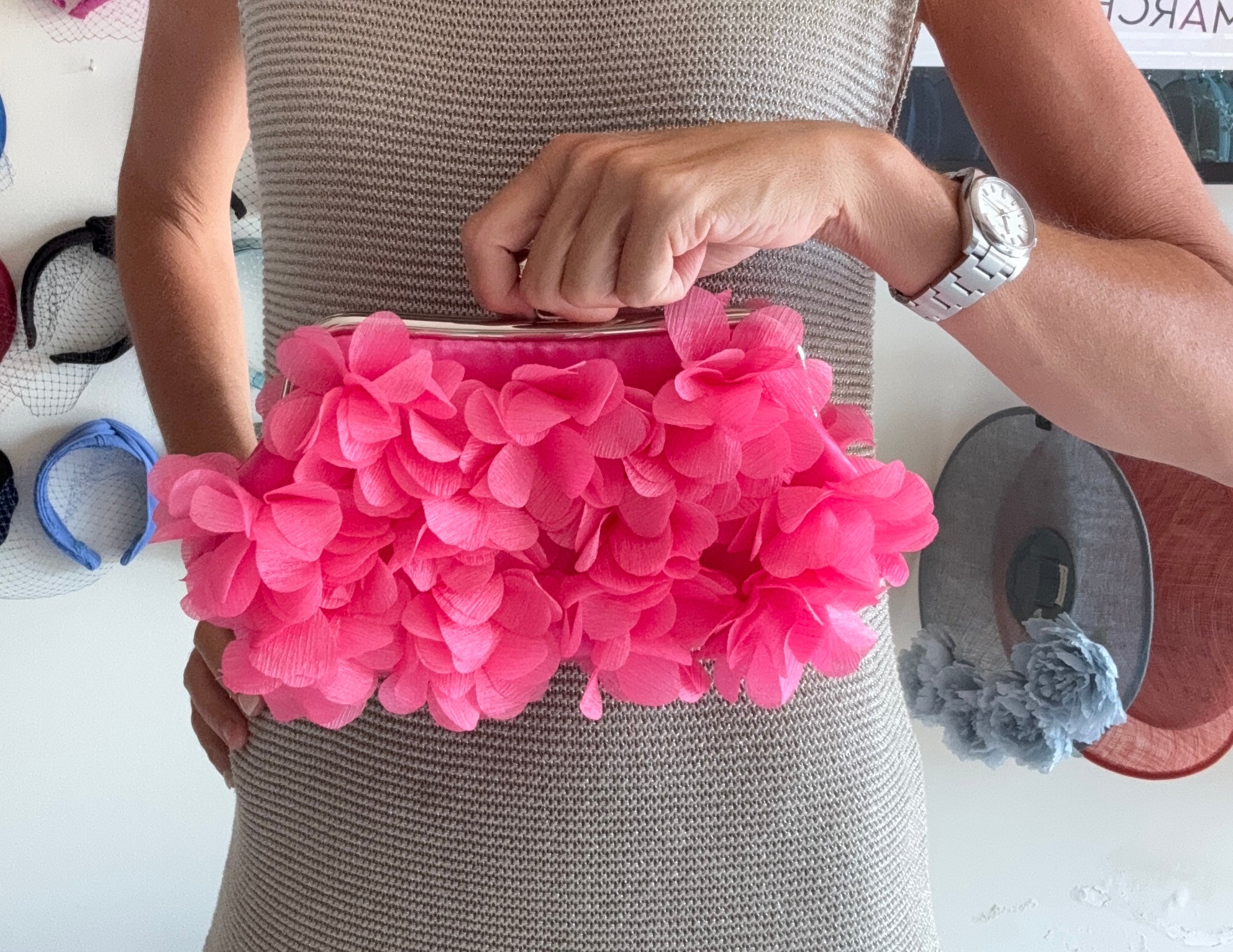 Bolso Flower fresa