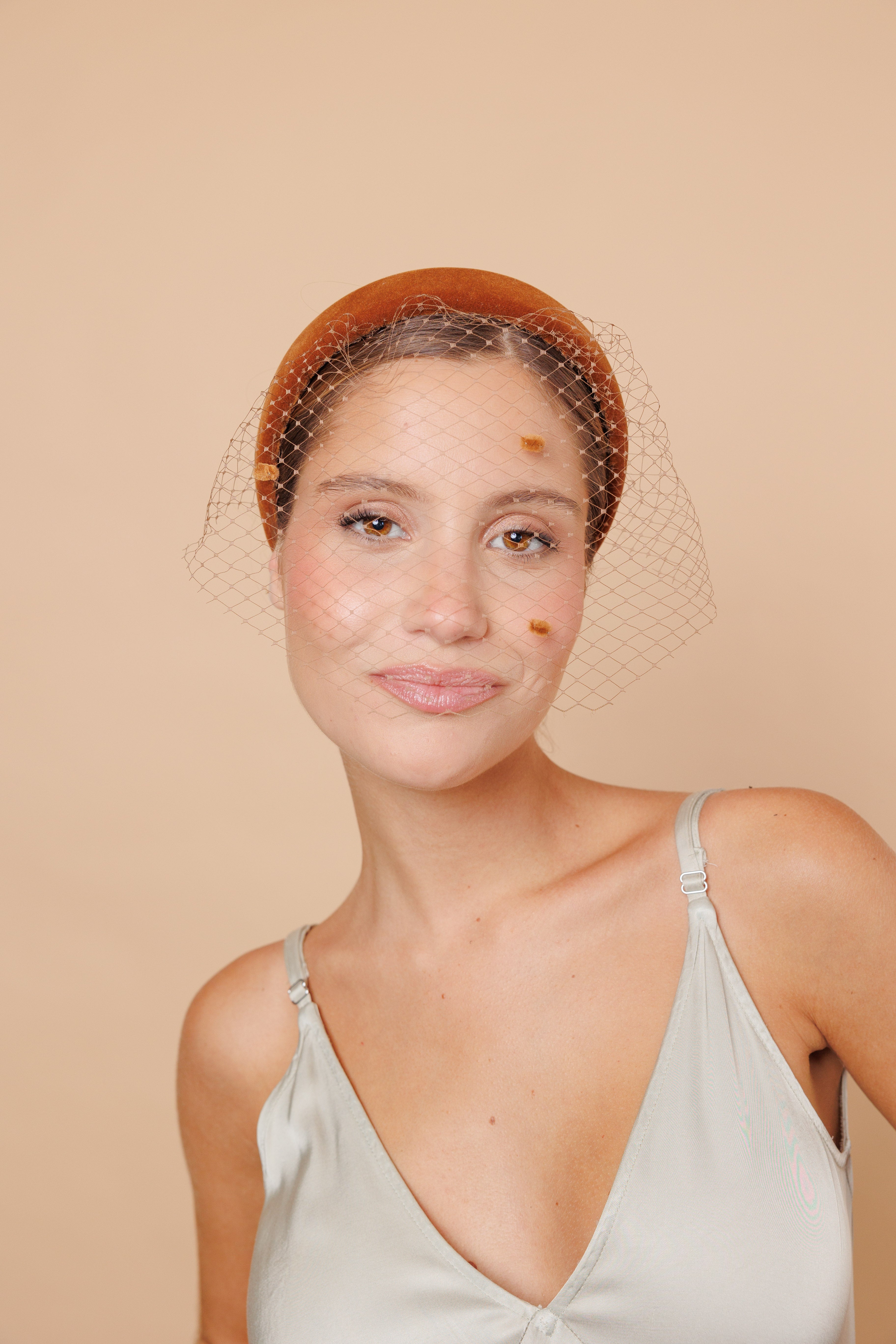 Diadema Piedra terracota