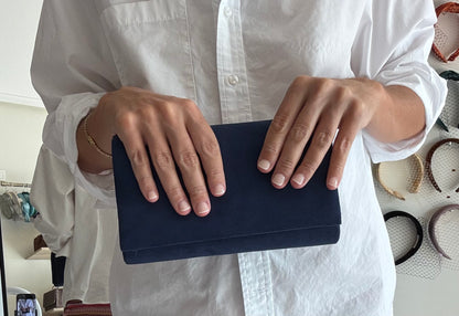 Bolso Sobre cuadrado marino