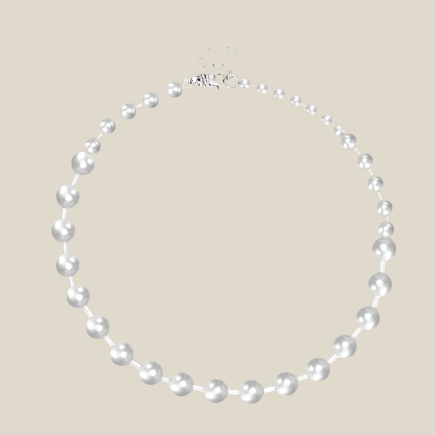 Collar Cosmos plateado