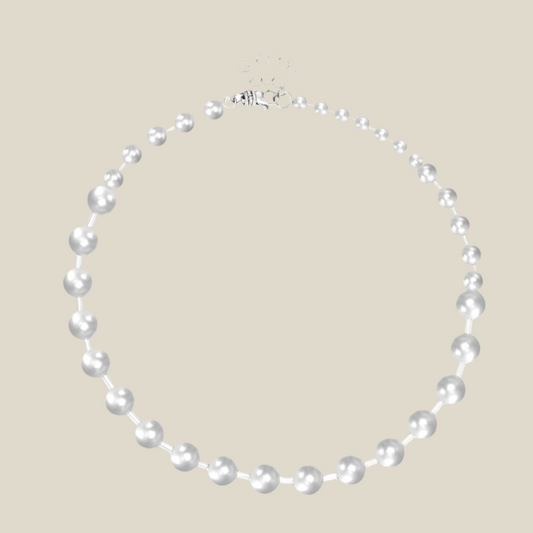 Collar Cosmos plateado