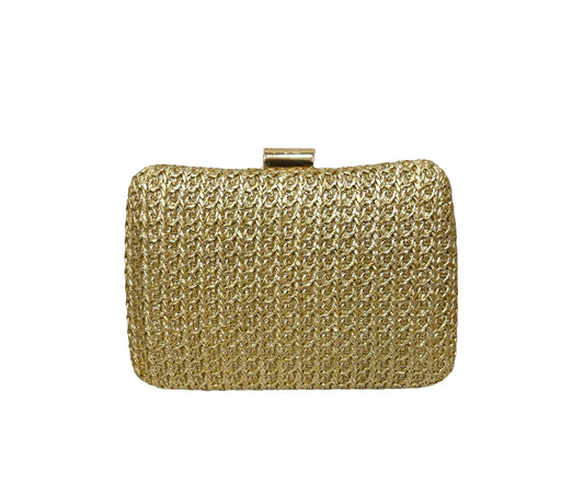 Bolso Trenza dorado