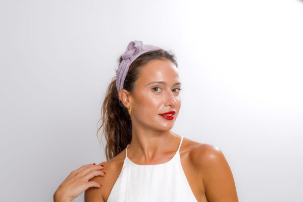 Diadema Marquesa lila