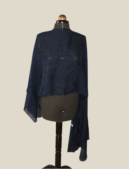 Capa marino con brillo