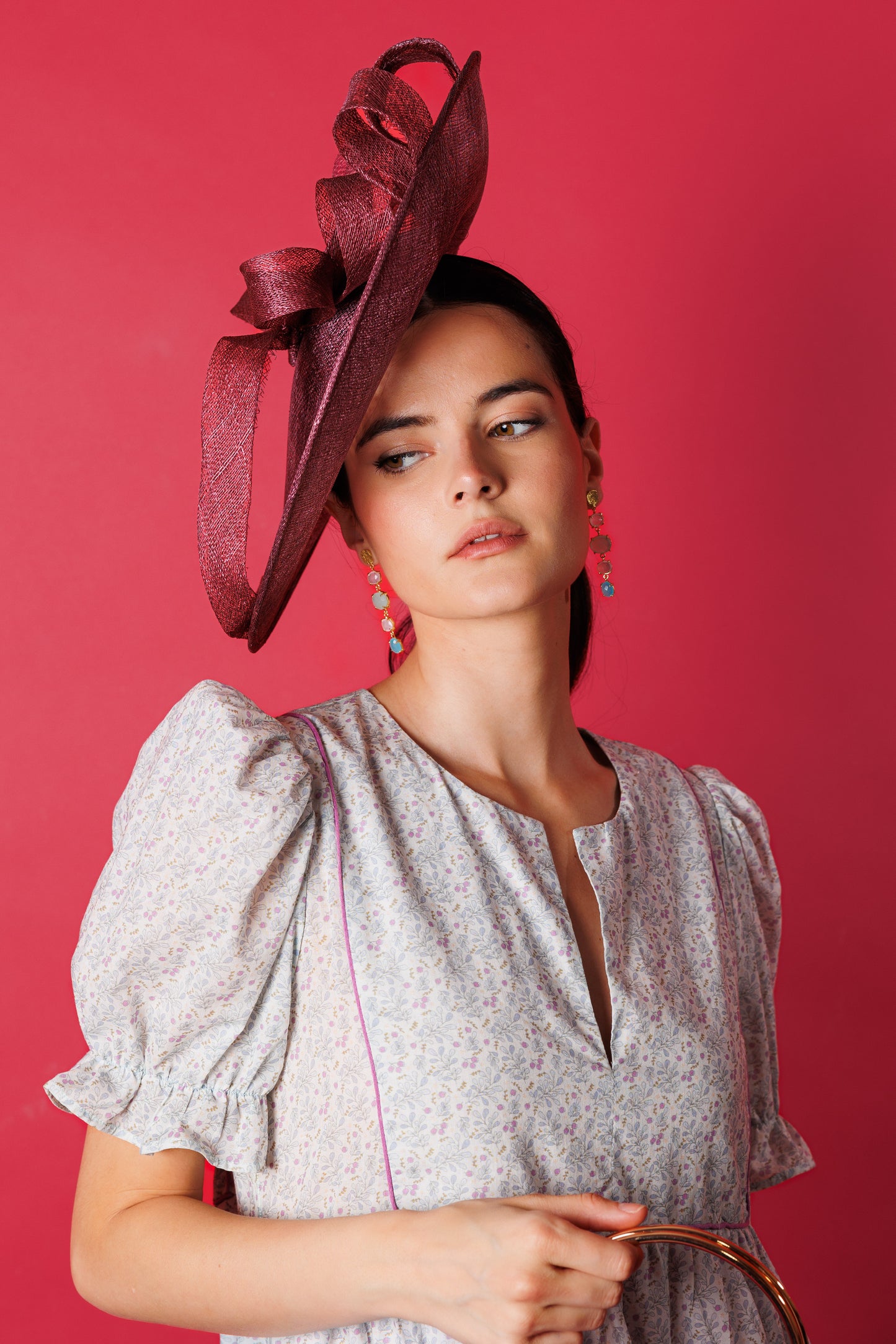 Bougainvillea Curl Headdress