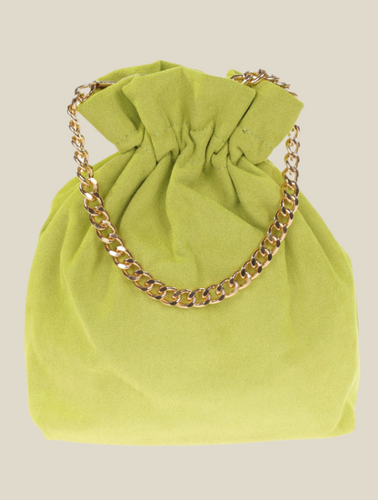 Bolso Bombonera verde lima