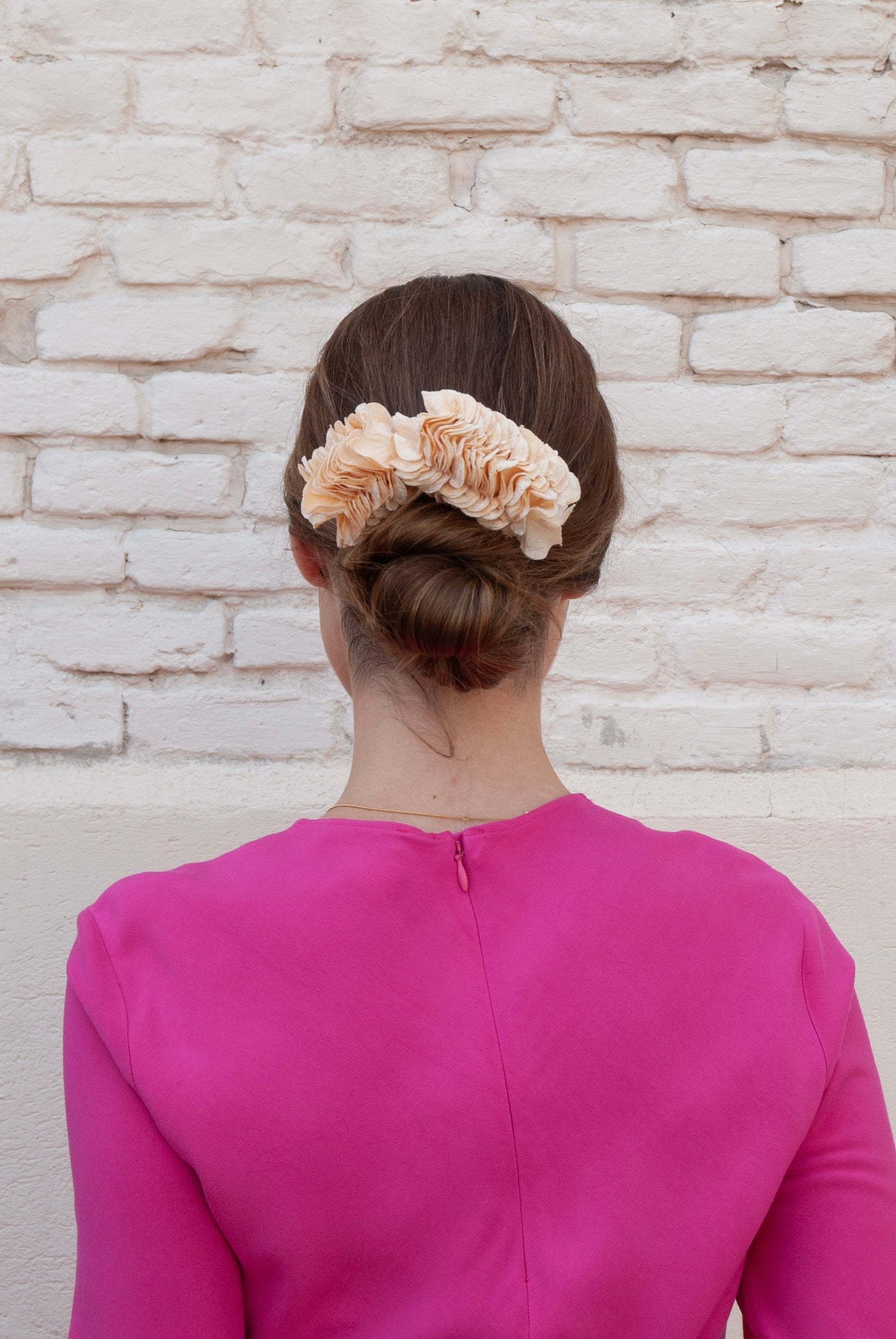 Yellow Hydrangea Headpiece