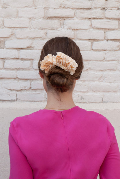 Tocado Hortensias Amarillo